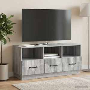 TV omarica Siva Sonoma 102 x 34,5 x 47 cm Inženirski les