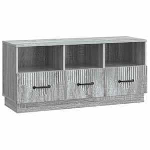 vidaXL Telerikapp sahtliga Hall Sonoma 102 x 34,5 x 47 cm Tehispuit