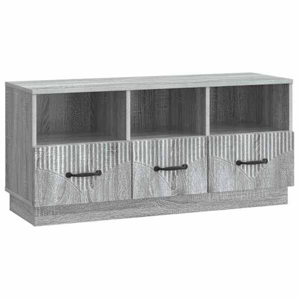 vidaXL Telerikapp sahtliga Hall Sonoma 102 x 34,5 x 47 cm Tehispuit
