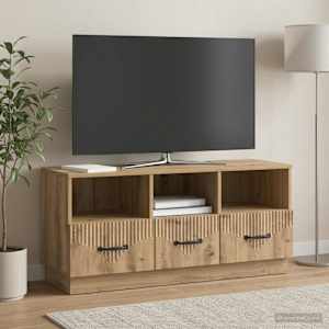 TV omarica Artisan hrast 102 x 34,5 x 47 cm Inženirski les