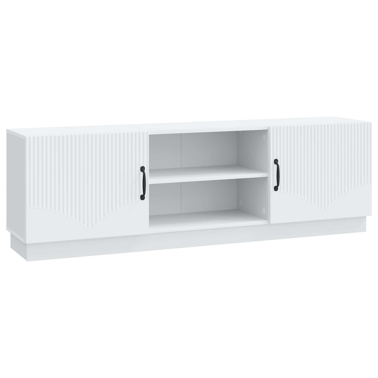 vidaXL Cabinet TV Alb 150 x 31 x 47 cm Lemn prelucrat