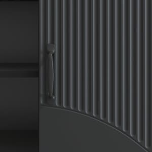 Televizní skříň Černá 150 x 31 x 47 cm Kompozitní dřevo - obrázek 10