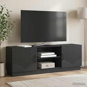 TV omarica Črna 150 x 31 x 47 cm Inženirski les