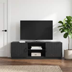 TV omarica Črna 150 x 31 x 47 cm Inženirski les