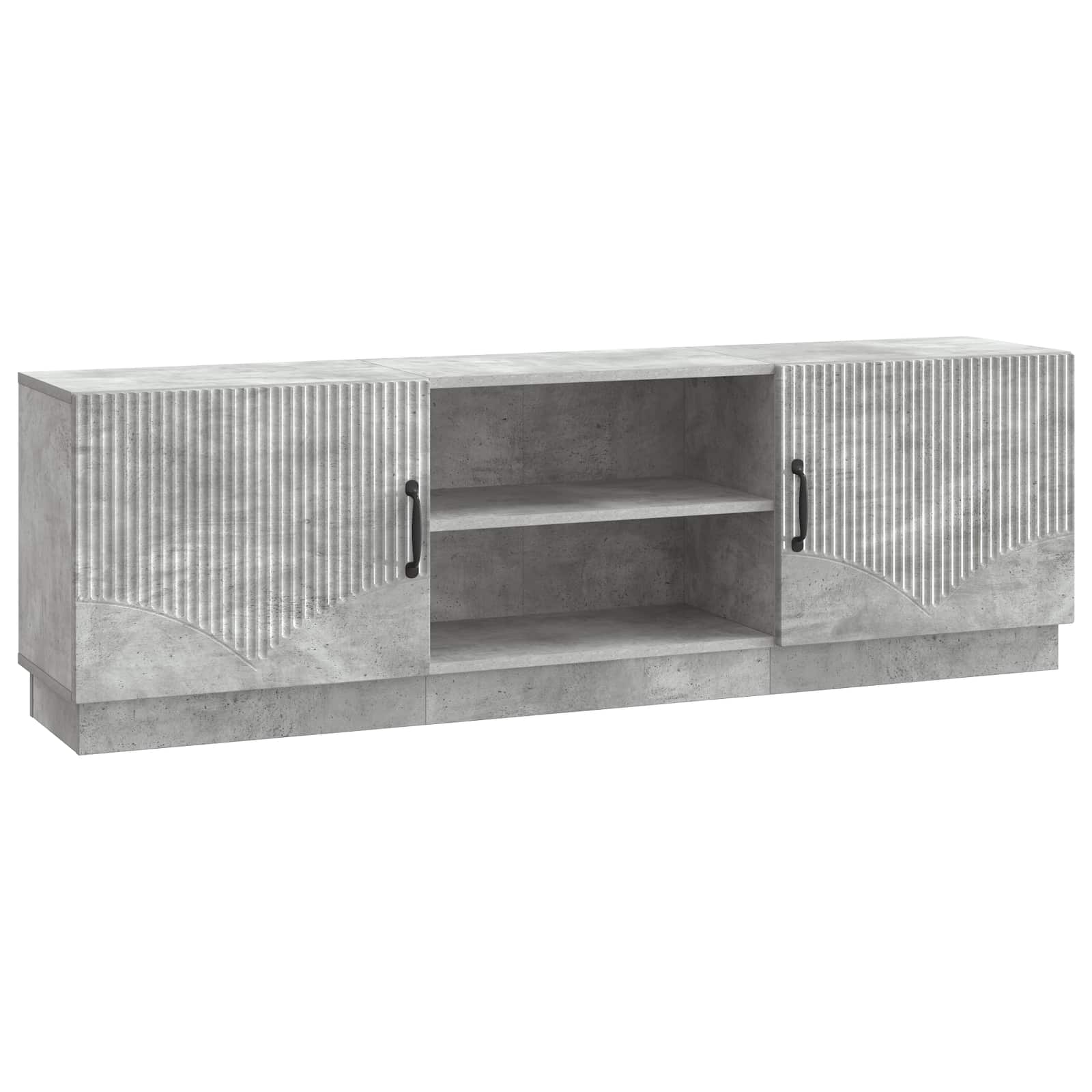 vidaXL Cabinet TV Gri Beton 150 x 31 x 47 cm Lemn prelucrat