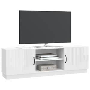 Televizní skříň Bílá s vysokým leskem 150 x 31 x 47 cm - obrázek 3