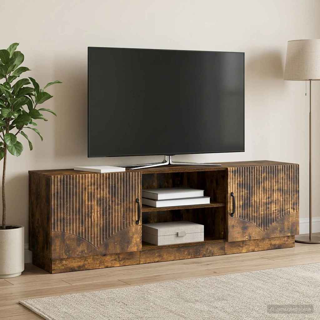 vidaXL Cabinet TV Stejar fumuriu 150 x 31 x 47 cm Lemn prelucrat