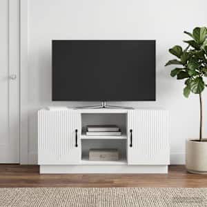 TV omarica Bela 102 x 34,5 x 47 cm Inženirski les