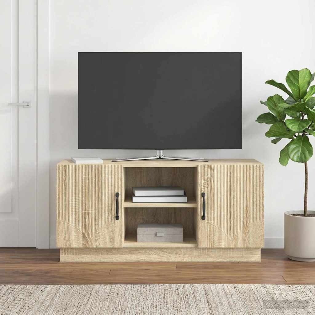 TV-kaappi Sonoma-tammi 102 x 34,5 x 47 cm Tekninen puu