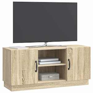 Televizní skříň Dub sonoma 102 x 34,5 x 47 cm Kompozitní dřevo - obrázek 3