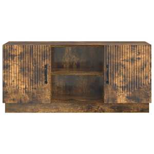 Televizní skříň Kouřový dub 102 x 34,5 x 47 cm Kompozitní dřevo - obrázek 6