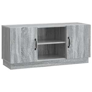 TV omarica Siva Sonoma 102 x 34,5 x 47 cm Inženirski les