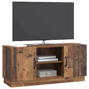 Televizní skříň Staré dřevo 102 x 34,5 x 47 cm Kompozitní dřevo - obrázek 3