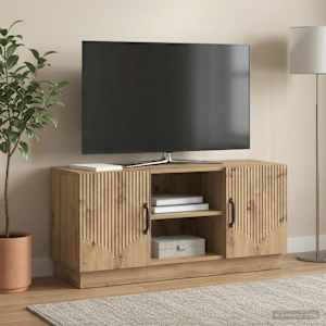 TV omarica Artisan hrast 102 x 34,5 x 47 cm Inženirski les