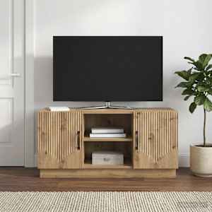 TV omarica Artisan hrast 102 x 34,5 x 47 cm Inženirski les