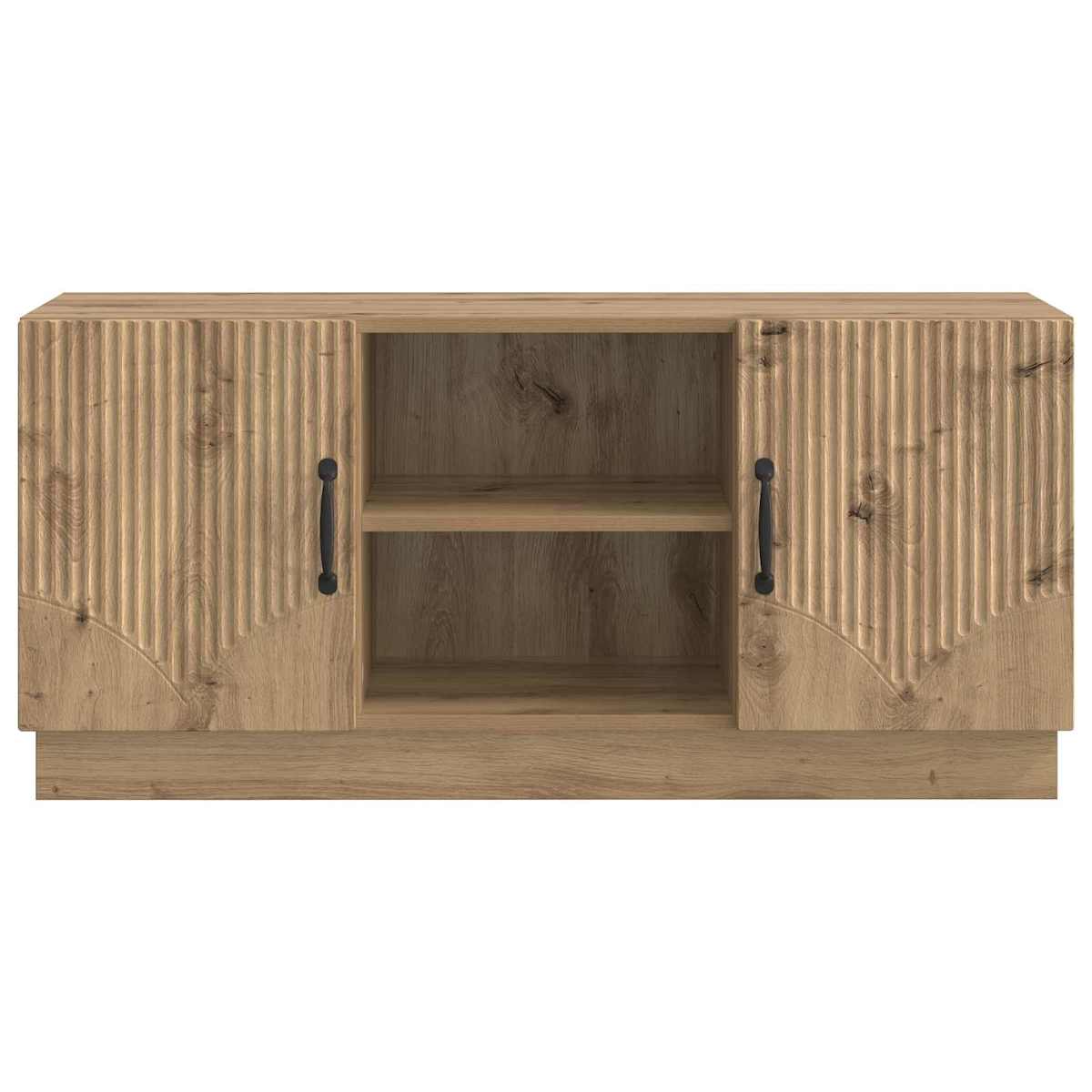 TV-skab 102 x 34,5 x 47 cm Konstrueret træ - Billede 6