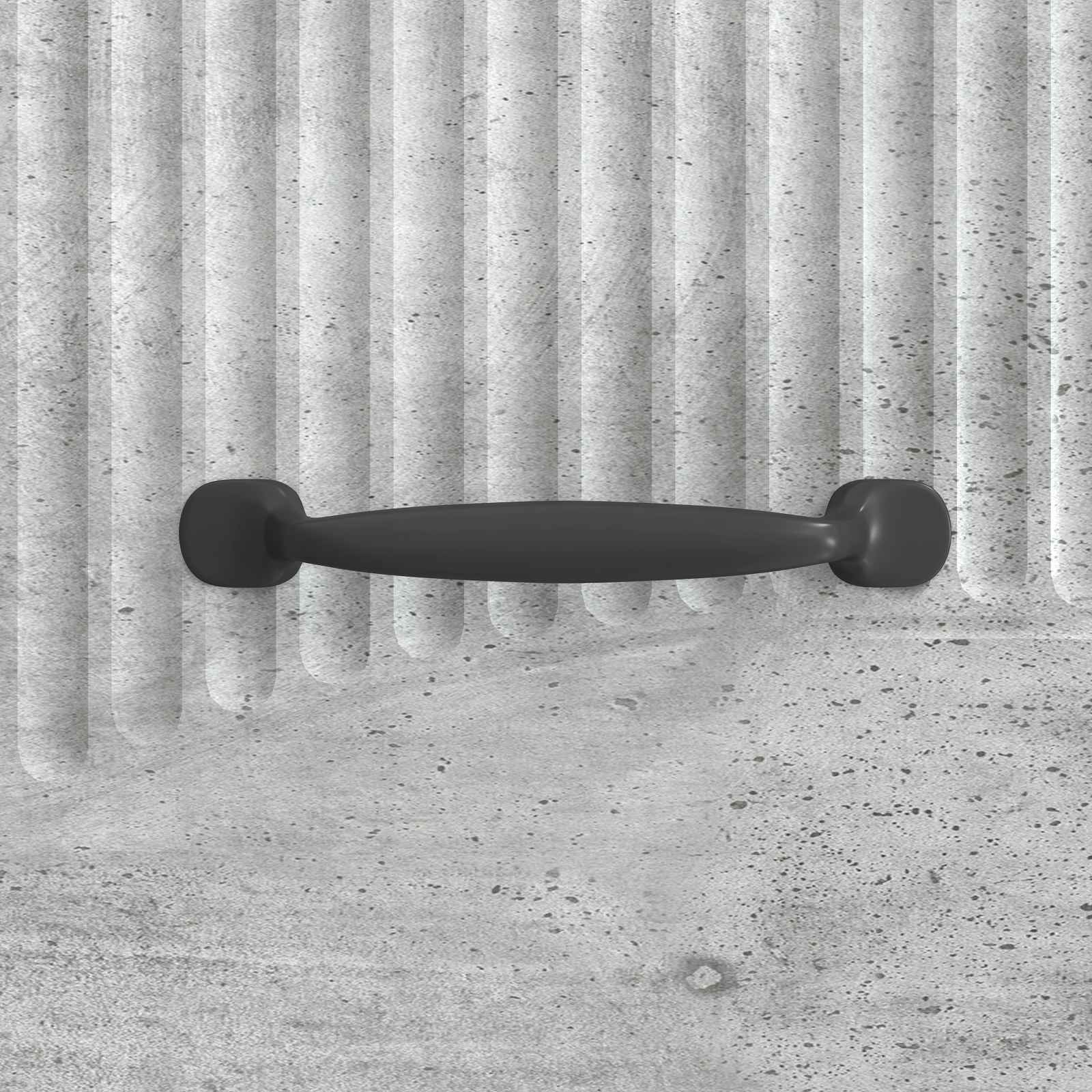 TV-kaappi Betoninharmaa 147 x 34,5 x 27 cm Tekninen puu - Image 8