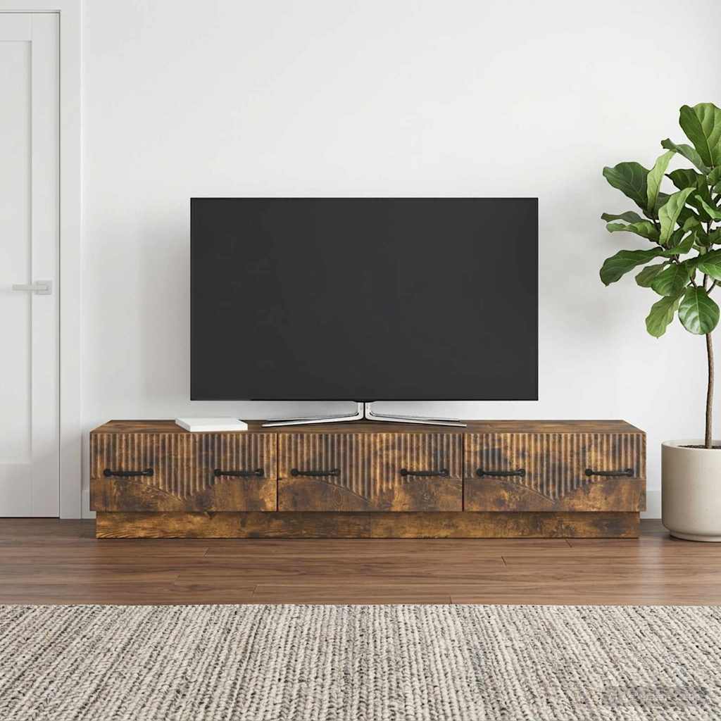 TV-kaappi Savutammi 147 x 34,5 x 27 cm Tekninen puu - Image 4