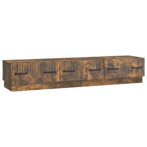 TV omarica Dimljen hrast 147 x 34,5 x 27 cm Inženirski les