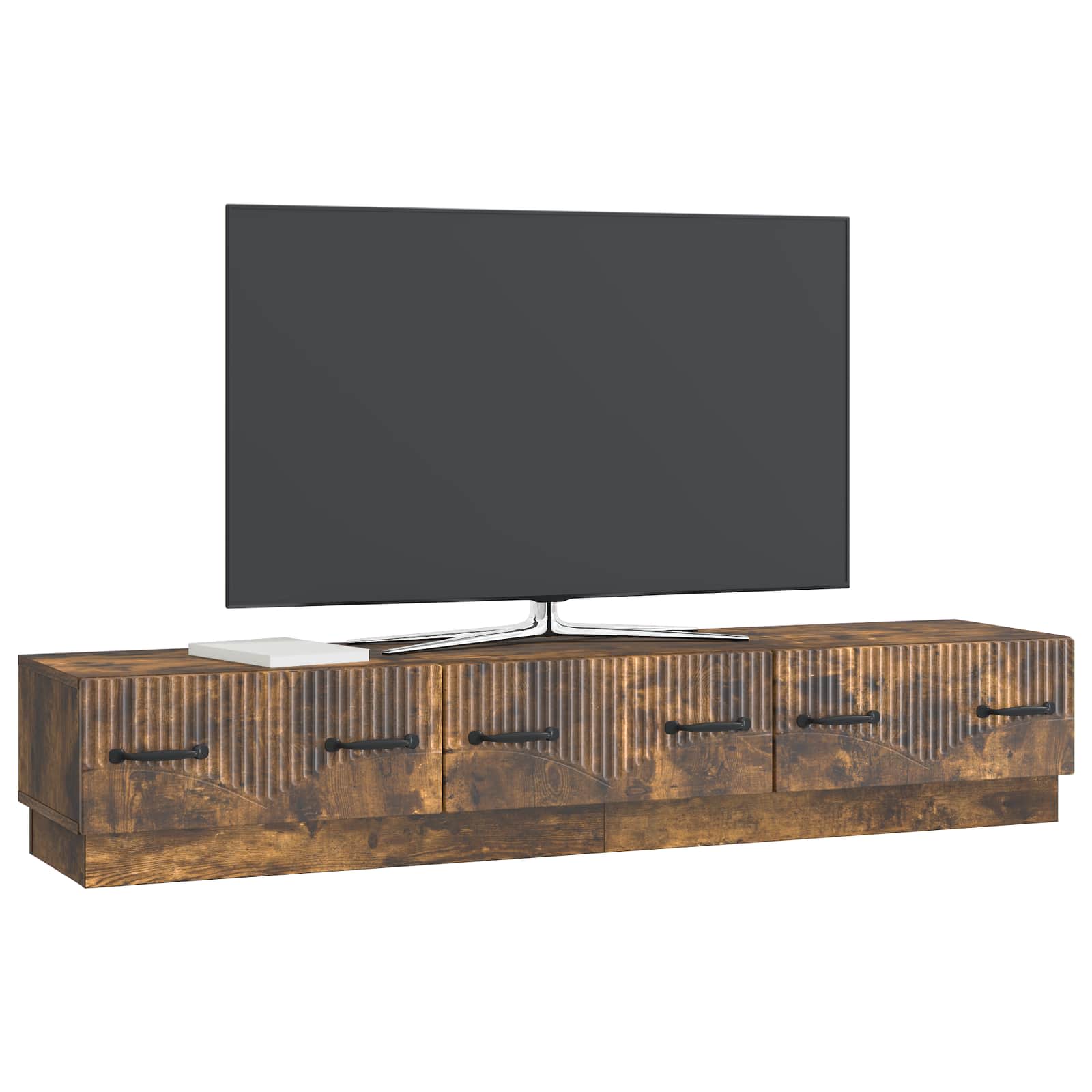 TV-kaappi Savutammi 147 x 34,5 x 27 cm Tekninen puu - Image 2