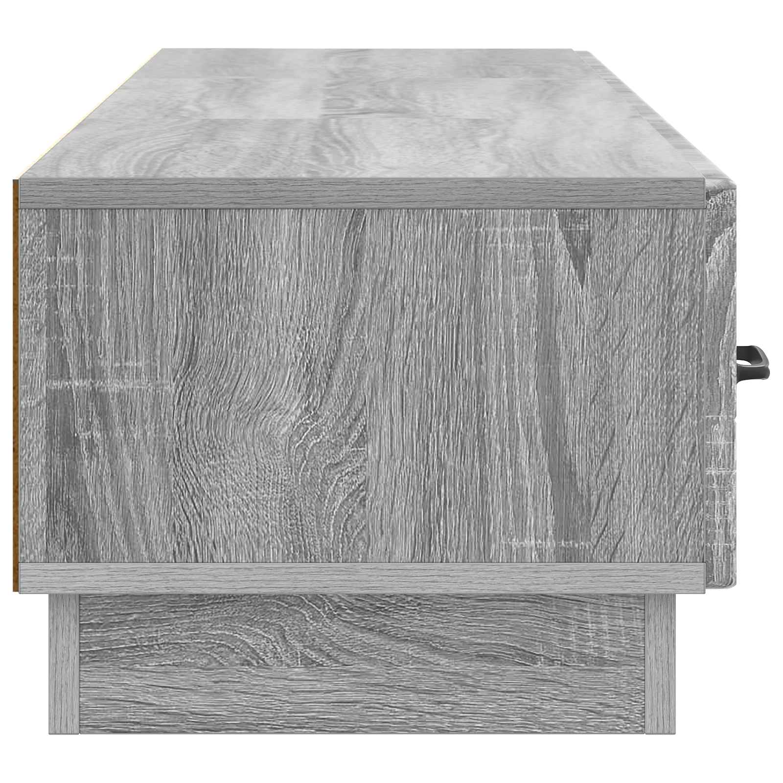 TV-kaappi Harmaa sonoma 147 x 34,5 x 27 cm Tekninen puu - Image 5