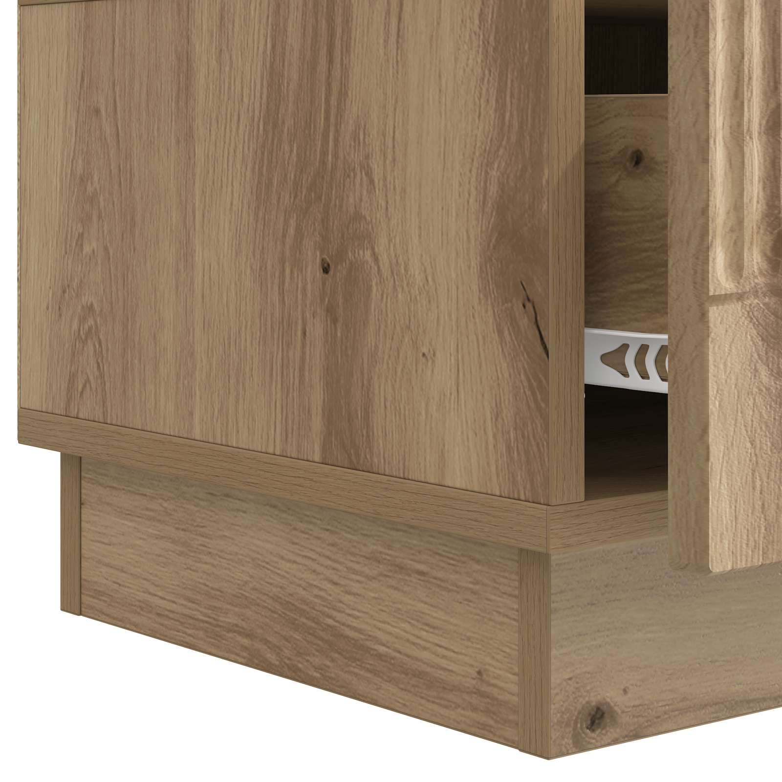 TV-kaappi Artisaanitammi 147 x 34,5 x 27 cm Tekninen puu - Image 7