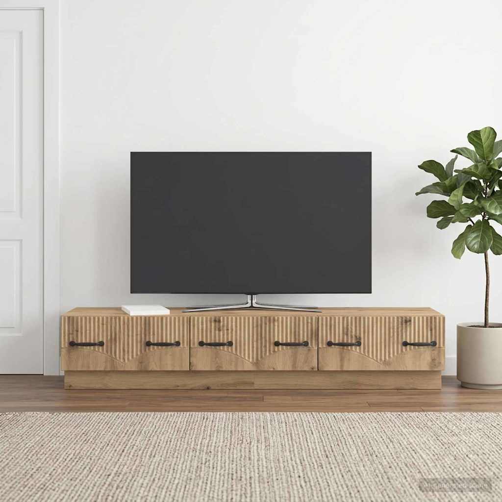 TV-kaappi Artisaanitammi 147 x 34,5 x 27 cm Tekninen puu