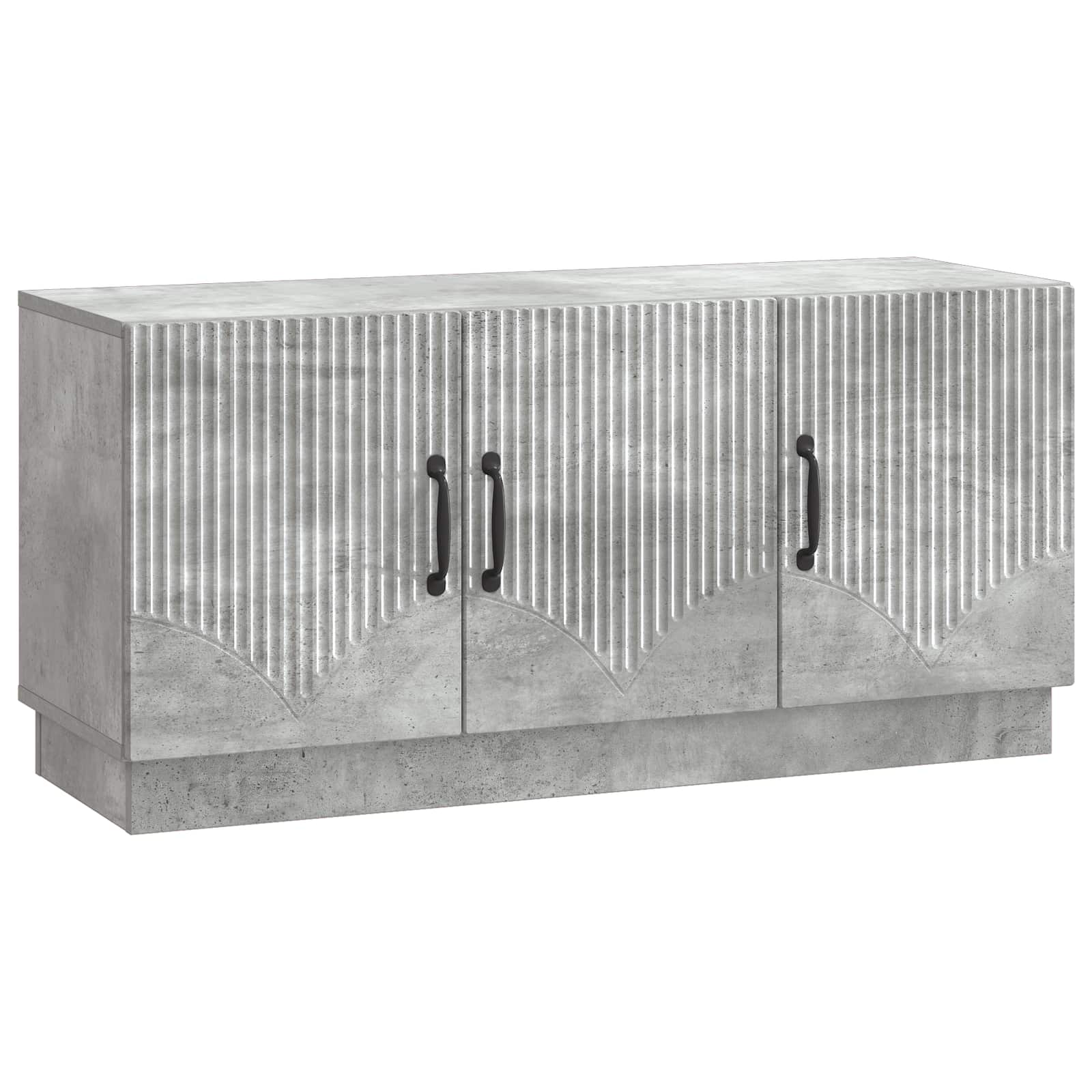 vidaXL Cabinet TV Gri Beton 99 x 34,5 x 47 cm Lemn prelucrat