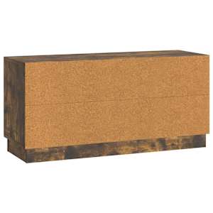 Televizní skříň Kouřový dub 99 x 34,5 x 47 cm Kompozitní dřevo - obrázek 8