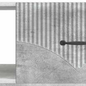 Konferenční stolek Betonově šedá 90 x 50 x 37 cm - obrázek 8