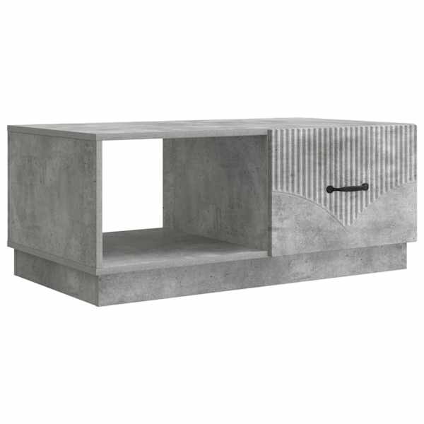 vidaXL Kohvilaud Betoonhall 90 x 50 x 37 cm Tehispuit
