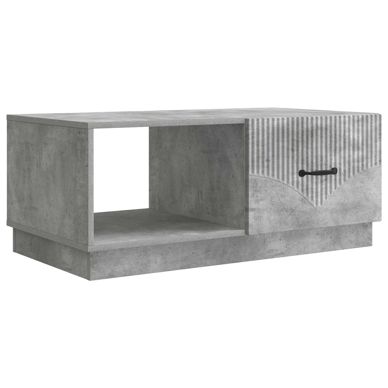 vidaXL Masă de cafea Gri Beton 90 x 50 x 37 cm Lemn prelucrat