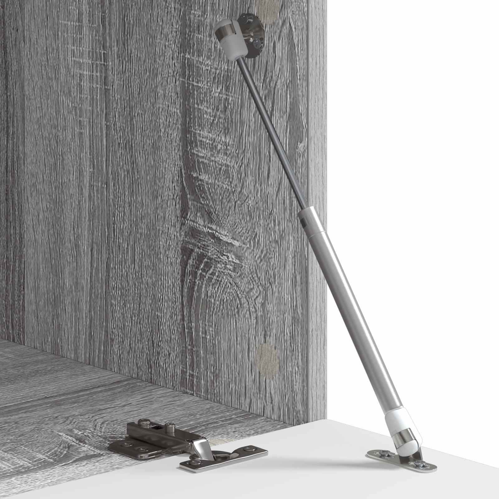 Klubska miza Siva Sonoma 90 x 50 x 37 cm Inženirski les - slika 7