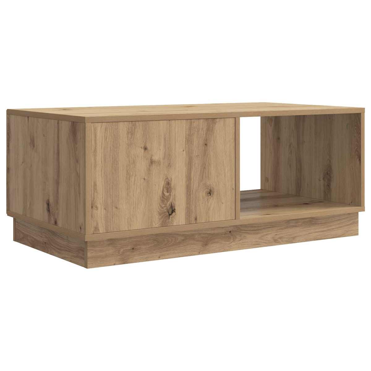 Sofabord 90 x 50 x 37 cm Konstrueret træ - Billede 7