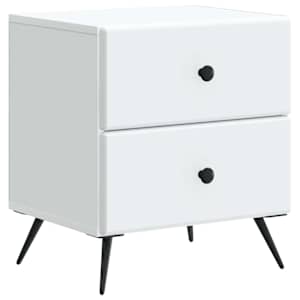 vidaXL &Ouml;&ouml;lambi kapp sahtliga Valge 43 x 34,5 x 47,5 cm Tehispuit