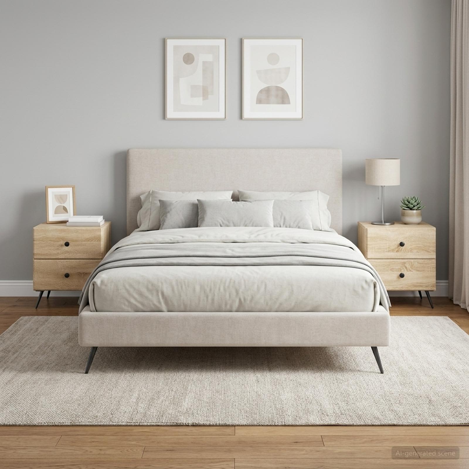 Κομοδίνο με συρτάρι 2 pcs Sonoma Δρυς 43 x 34,5 x 47,5 εκ