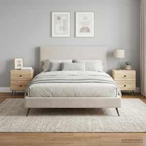 Nočna omarica 2 kos Sonoma hrast 43 x 34,5 x 47,5 cm