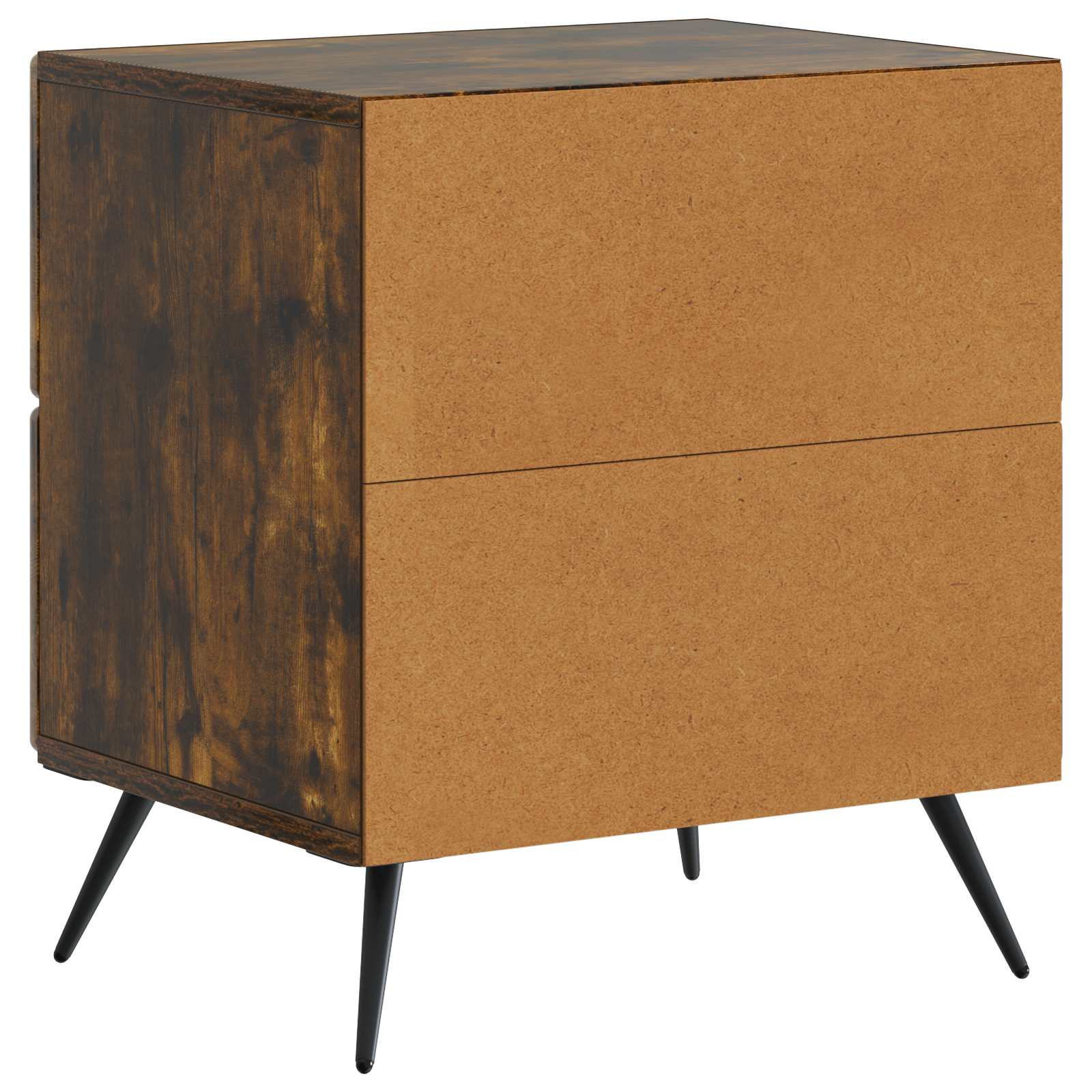 Nočna omarica Dimljen hrast 43 x 34,5 x 47,5 cm Inženirski les - slika 6