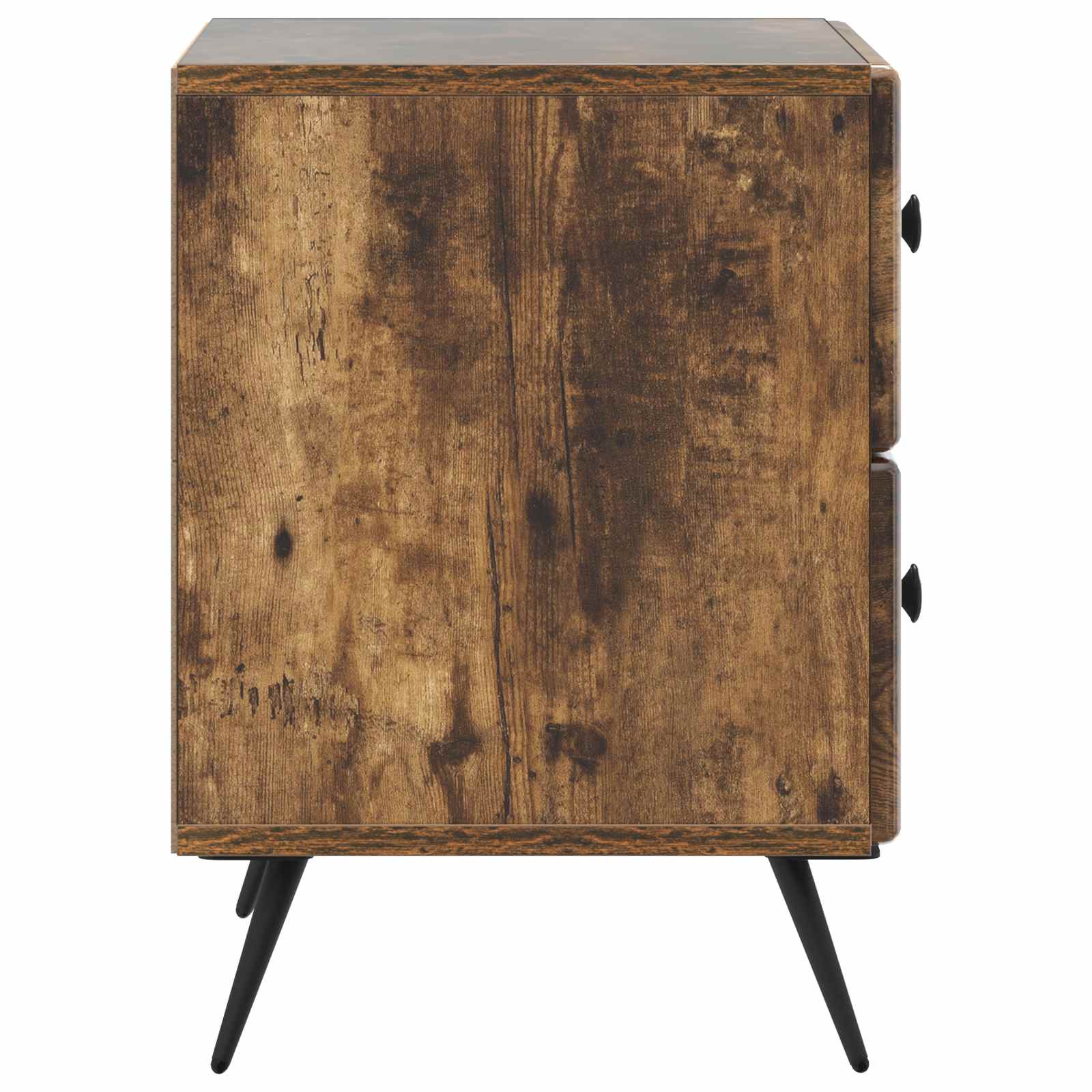 Nočna omarica Dimljen hrast 43 x 34,5 x 47,5 cm Inženirski les - slika 5