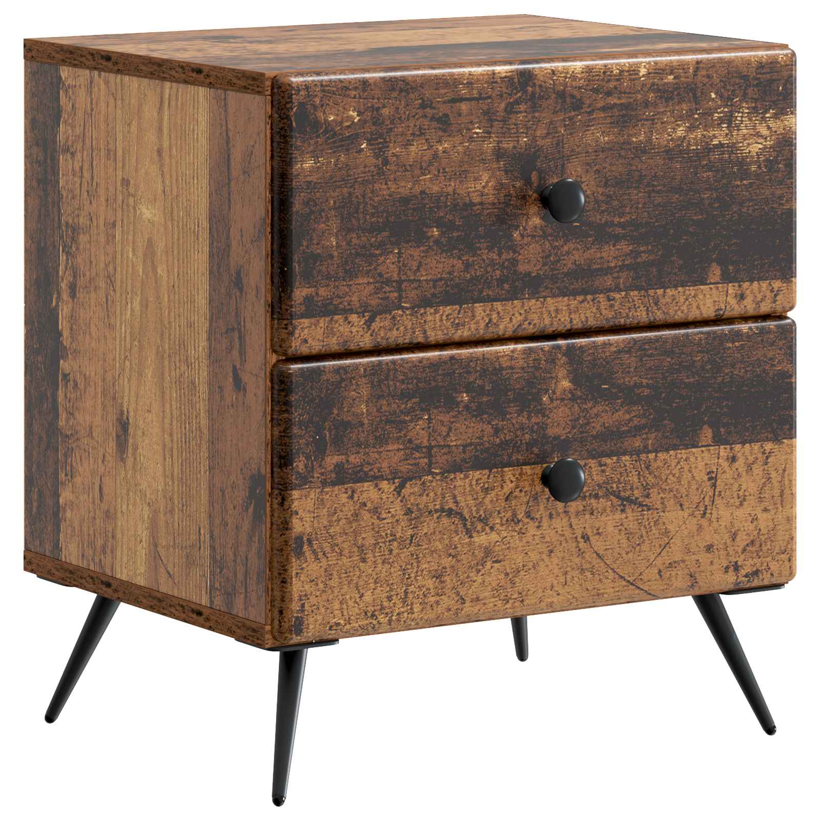 Nočna omarica 2 pcs Star les 43 x 34,5 x 47,5 cm Inženirski les - slika 3