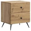 vidaXL &Ouml;&ouml;lambi kapp Artisan tamm 43 x 34,5 x 47,5 cm Tehispuit