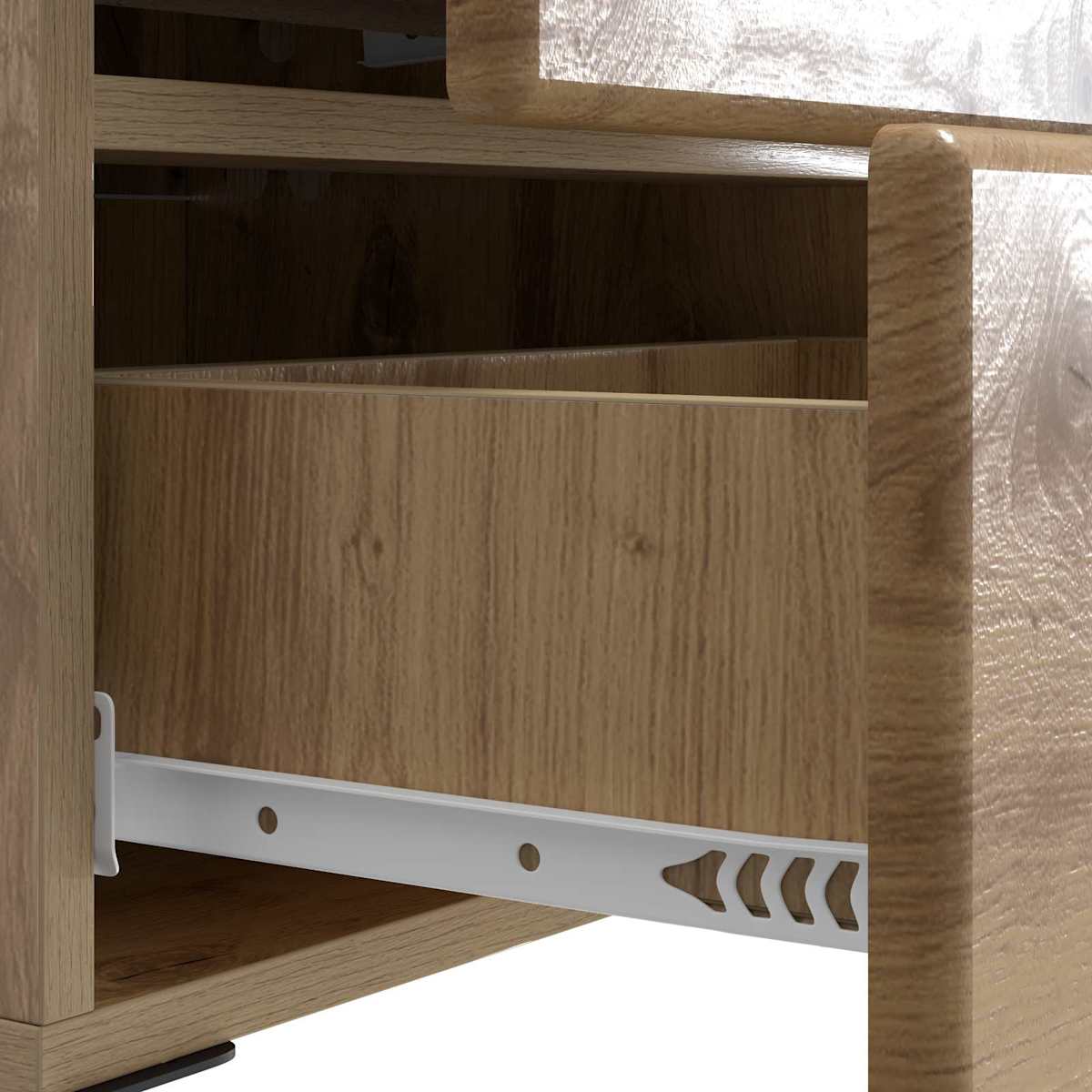 Natskab 43 x 34,5 x 47,5 cm Konstrueret træ - Billede 11