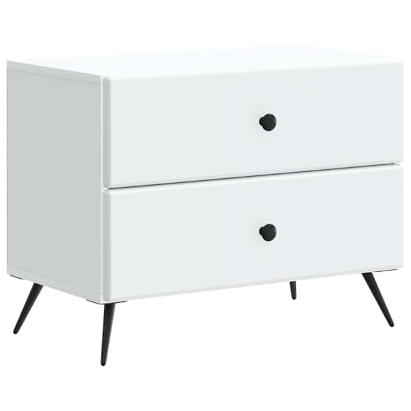 vidaXL &Ouml;&ouml;lambi kapp sahtliga Valge 62 x 34,5 x 47,5 cm Tehispuit