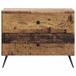 Noční skříňka Staré dřevo 62 x 34,5 x 47,5 cm Kompozitní dřevo - obrázek 5