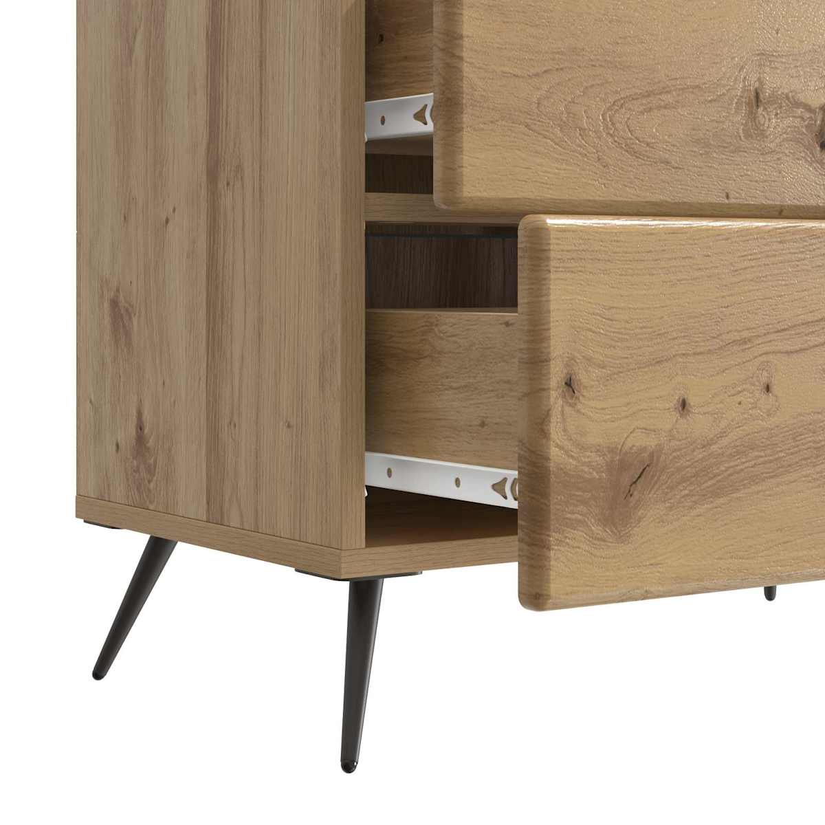 Natskab 62 x 34,5 x 47,5 cm Konstrueret træ - Billede 9