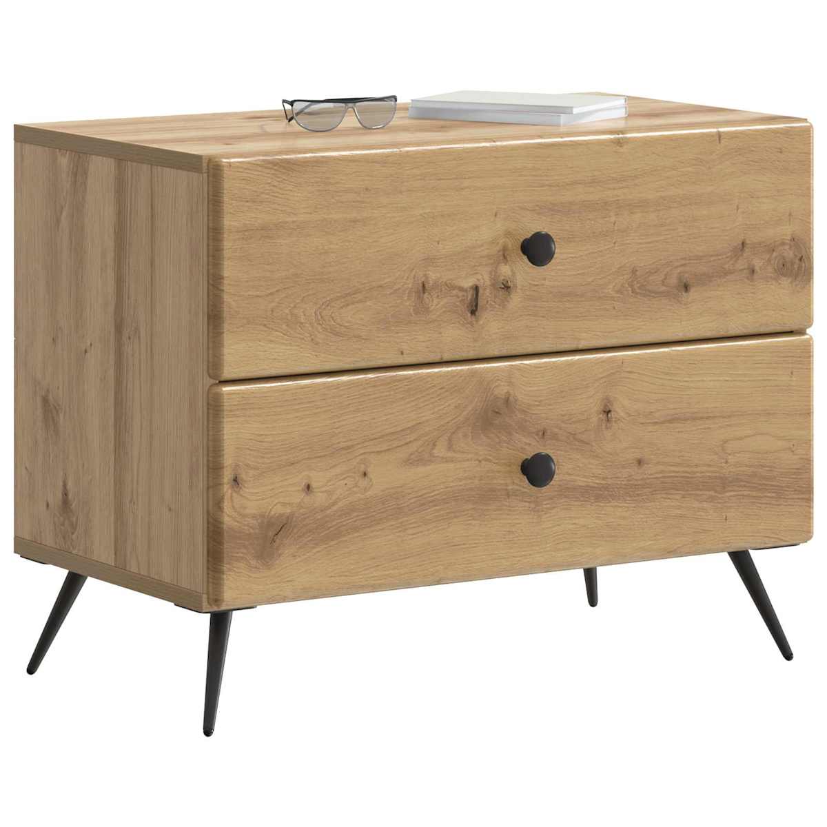 Natskab 62 x 34,5 x 47,5 cm Konstrueret træ - Billede 3
