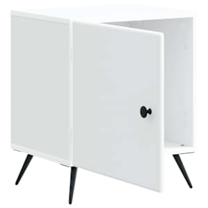 Noční skříňka 2 pcs Bílá 43 x 34,5 x 50 cm Kompozitní dřevo - obrázek 6