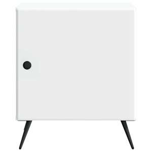 Noční skříňka 2 pcs Bílá 43 x 34,5 x 50 cm Kompozitní dřevo - obrázek 7