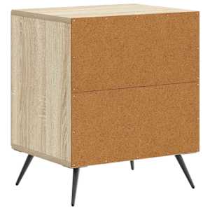 Noční skříňka 2 pcs Dub sonoma 43 x 34,5 x 50 cm - obrázek 9
