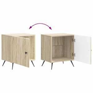 Noční skříňka 2 pcs Dub sonoma 43 x 34,5 x 50 cm - obrázek 12